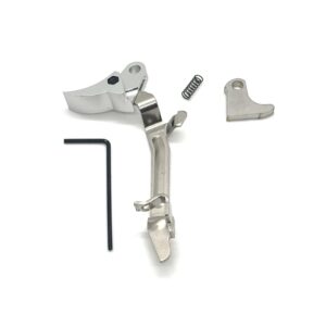 ⚡ New: Arizona GLOCK FRT V2 6061 ALUMINUM TRIGGER BAR KIT, SILVER CURVE, GEN 1 2 3 4, 9mm, .40, .357