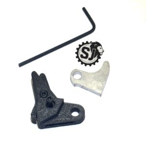 ⚡ New: Arizona Glock FRT Polymer V3 Trigger Shoe Kit with Safety and Curved Steel Trip for All Glocks – Black